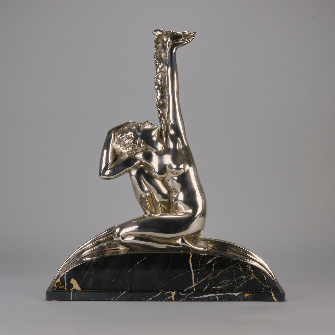 Art Deco Bronze Lady by Amadeo Gennarelli - Hickmet Fine Arts 