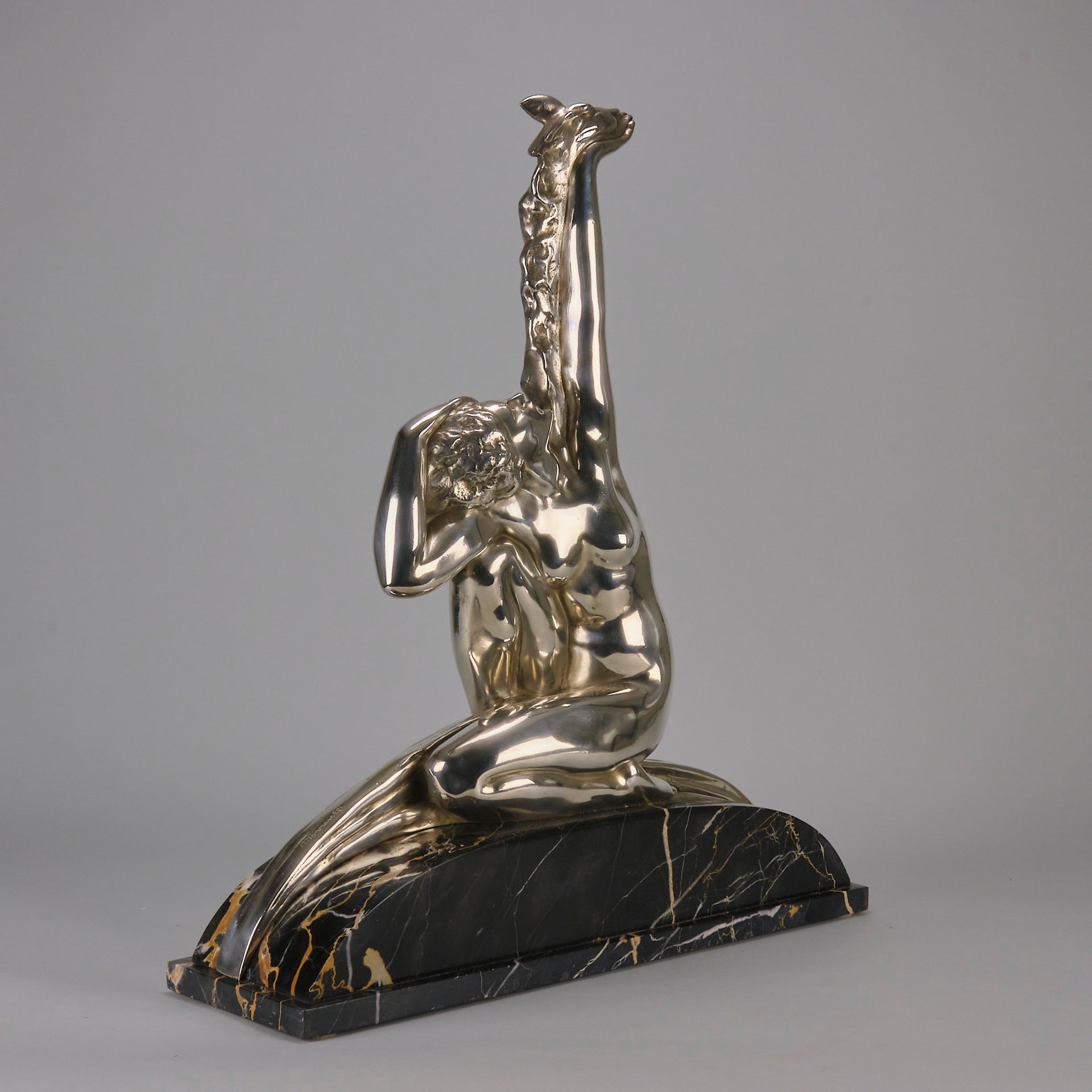 Art Deco Bronze Lady by Amadeo Gennarelli - Hickmet Fine Arts 