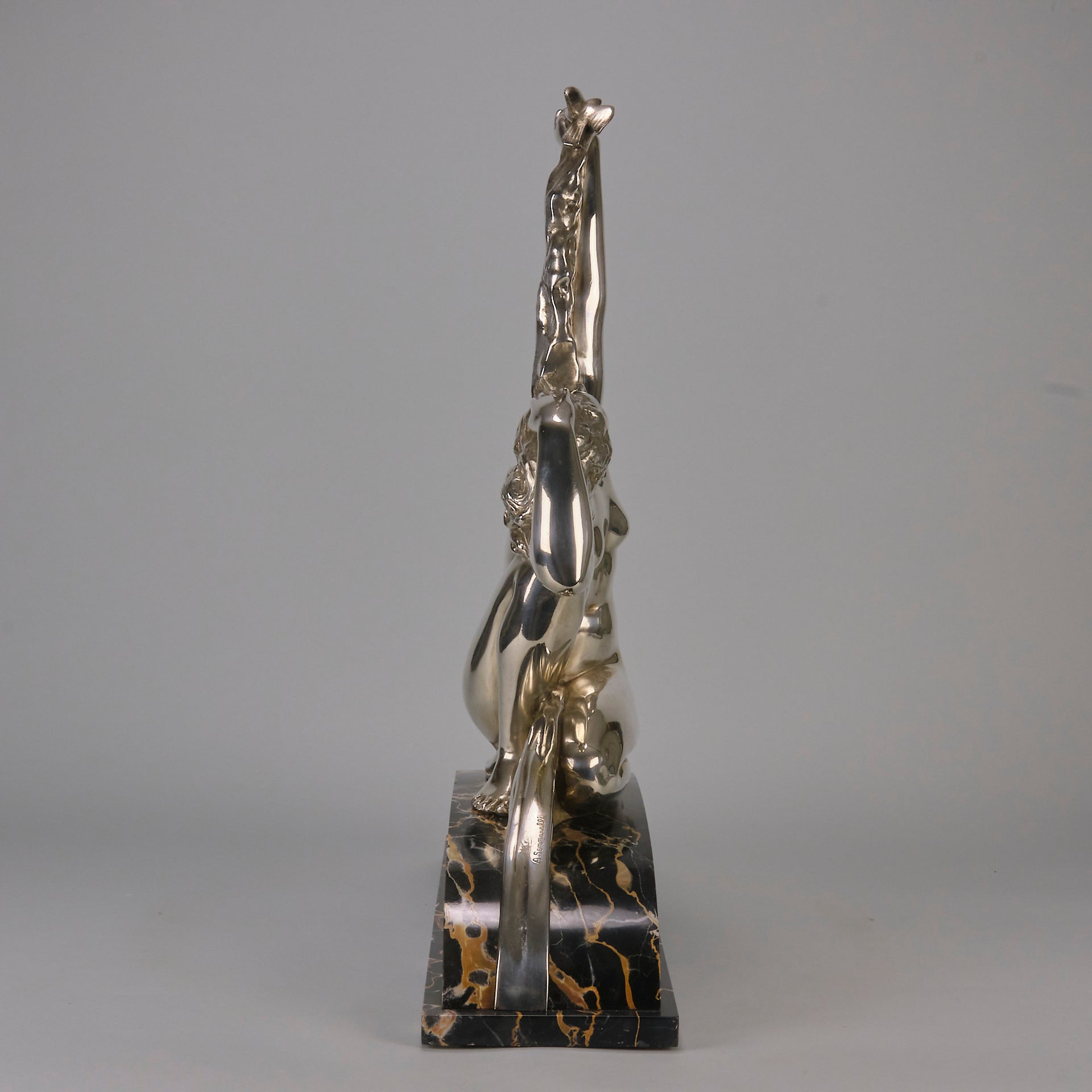 Art Deco Bronze Lady by Amadeo Gennarelli - Hickmet Fine Arts 