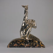 Art Deco Bronze Lady by Amadeo Gennarelli - Hickmet Fine Arts 