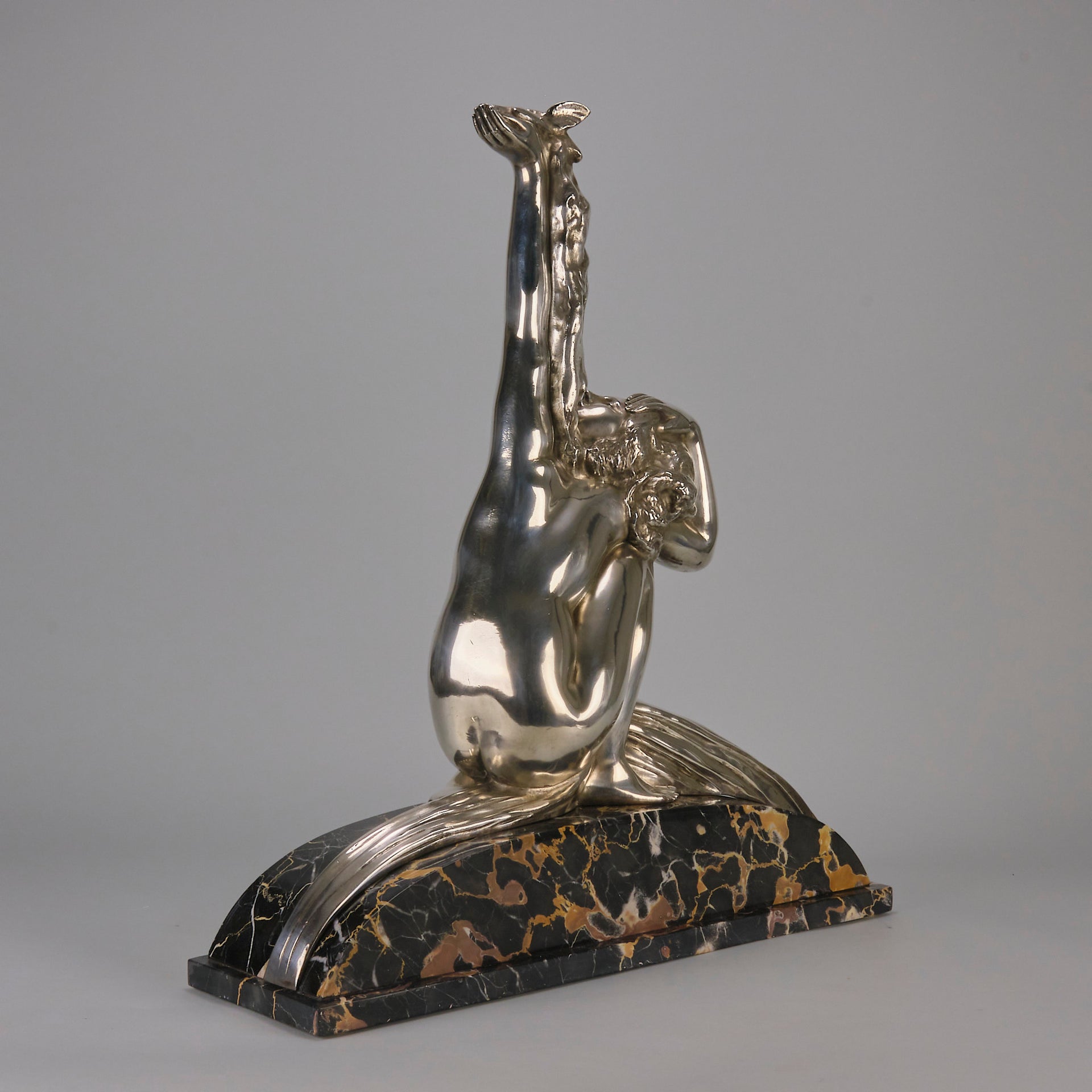 Art Deco Bronze Lady by Amadeo Gennarelli - Hickmet Fine Arts 