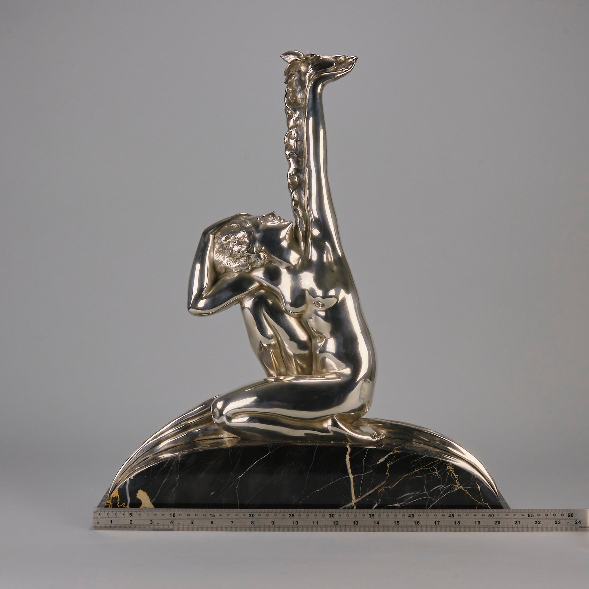 Art Deco Bronze Lady by Amadeo Gennarelli - Hickmet Fine Arts 