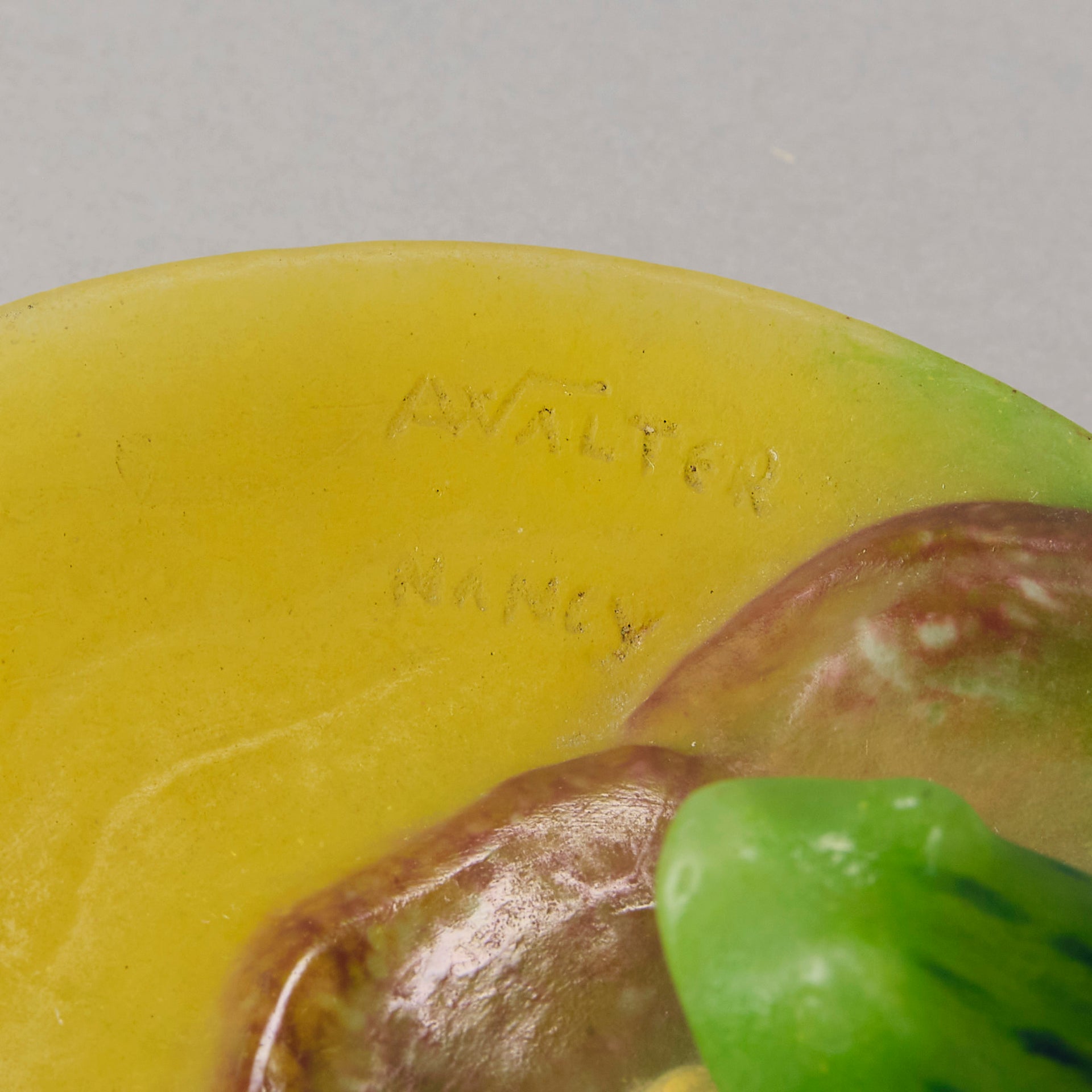 Amalric Walter Glass - Frog on Lilypad - Hickmet Fine Arts