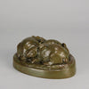 American Bronze Rabbits - Animalier Bronzes - Hickmet Fine Arts 