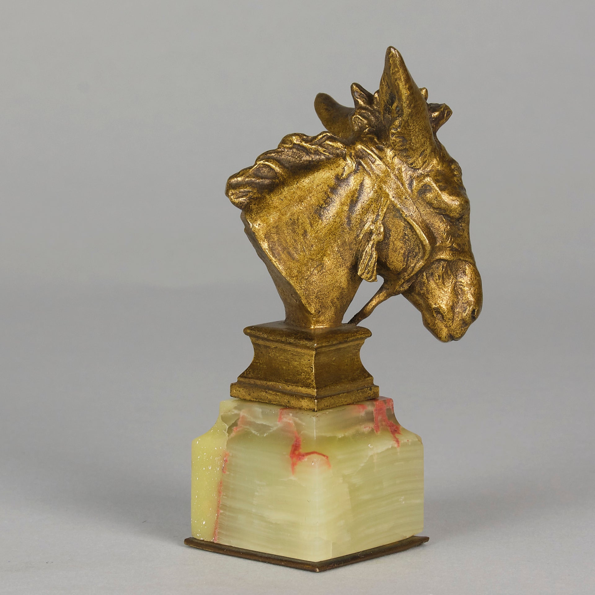 Donkey Head - Antonin Mercie Bronze - Hickmet Fine Arts