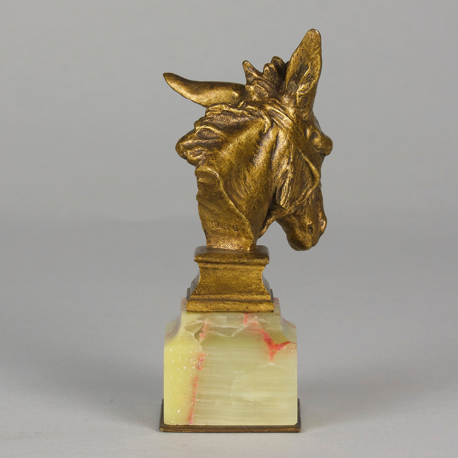 Donkey Head - Antonin Mercie Bronze - Hickmet Fine Arts