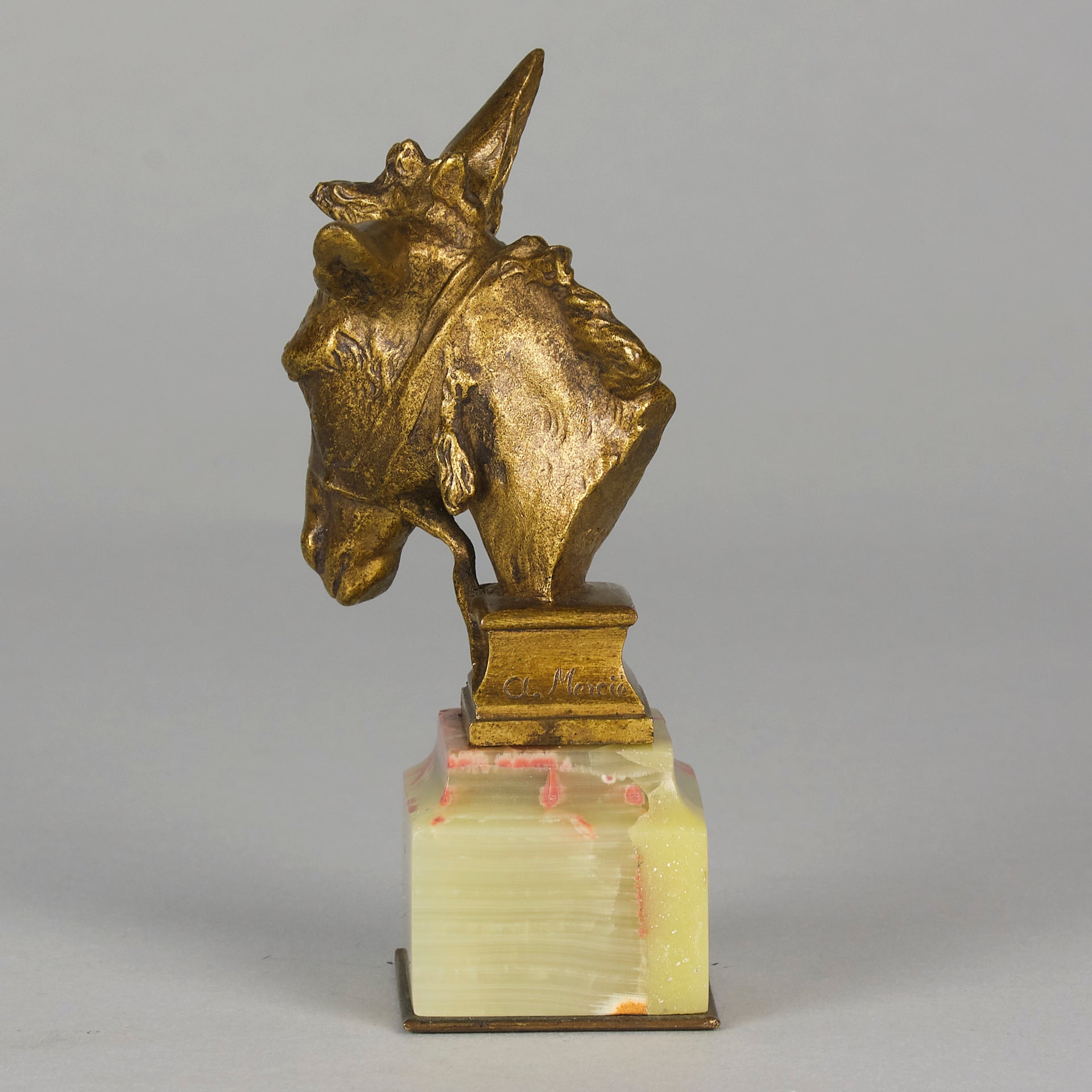 Donkey Head - Antonin Mercie Bronze - Hickmet Fine Arts