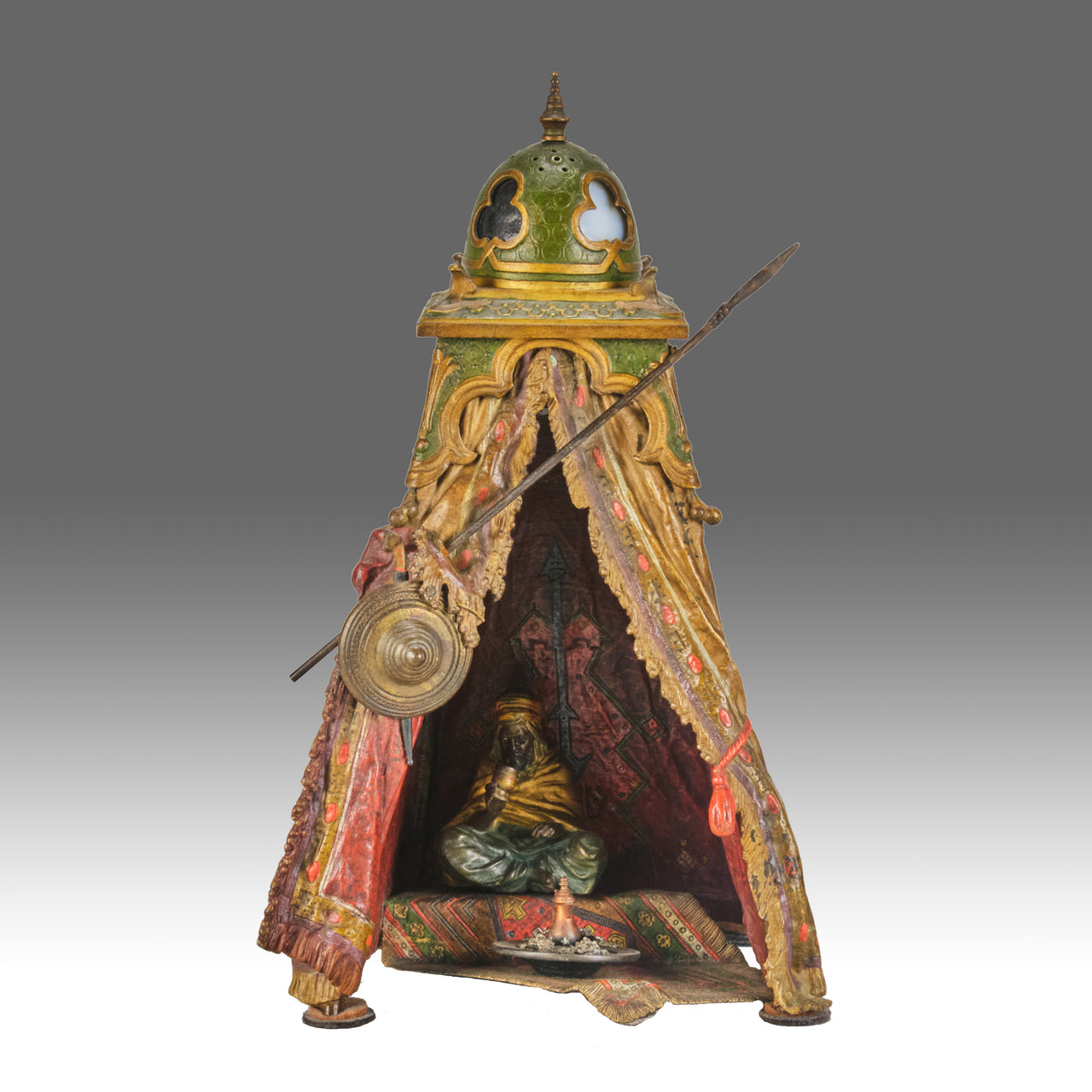 "Arab Tent Lamp" by Franz Bergman