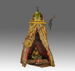 Bergman Tent - Franz Bergman Tent Lamp - Hickmet Fine Arts