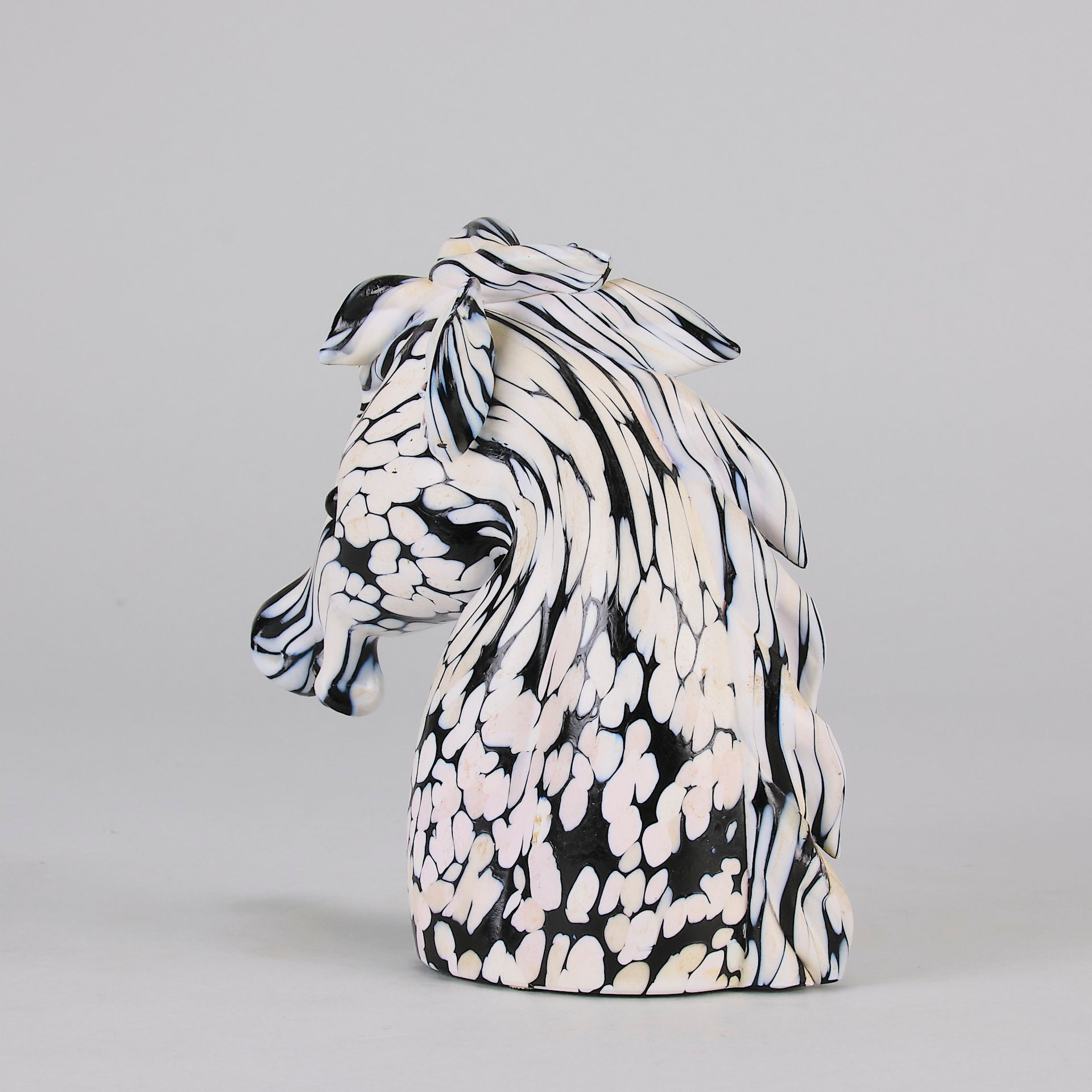 Archimede Seguso Murano Glass Horse Head