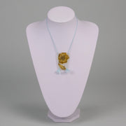 Argy Rousseau - Pate de Verre Flower Necklace - Hickmet Fine Arts 