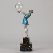 Godard Bubble Dancer - Art Deco Bronze - Hickmet Fine Arts  