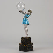 Godard Bubble Dancer - Art Deco Bronze - Hickmet Fine Arts  