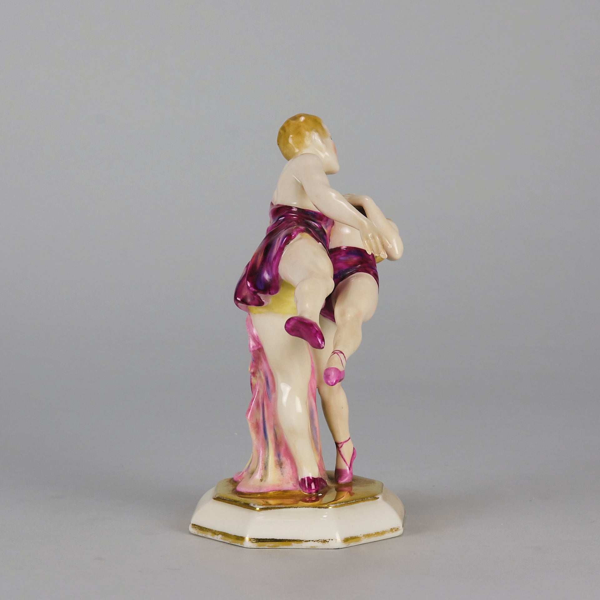 Art Deco Dancers - Sitzendorf Porcelain - Hickmet Fine Arts 