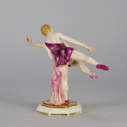 Art Deco Dancers - Sitzendorf Porcelain - Hickmet Fine Arts 