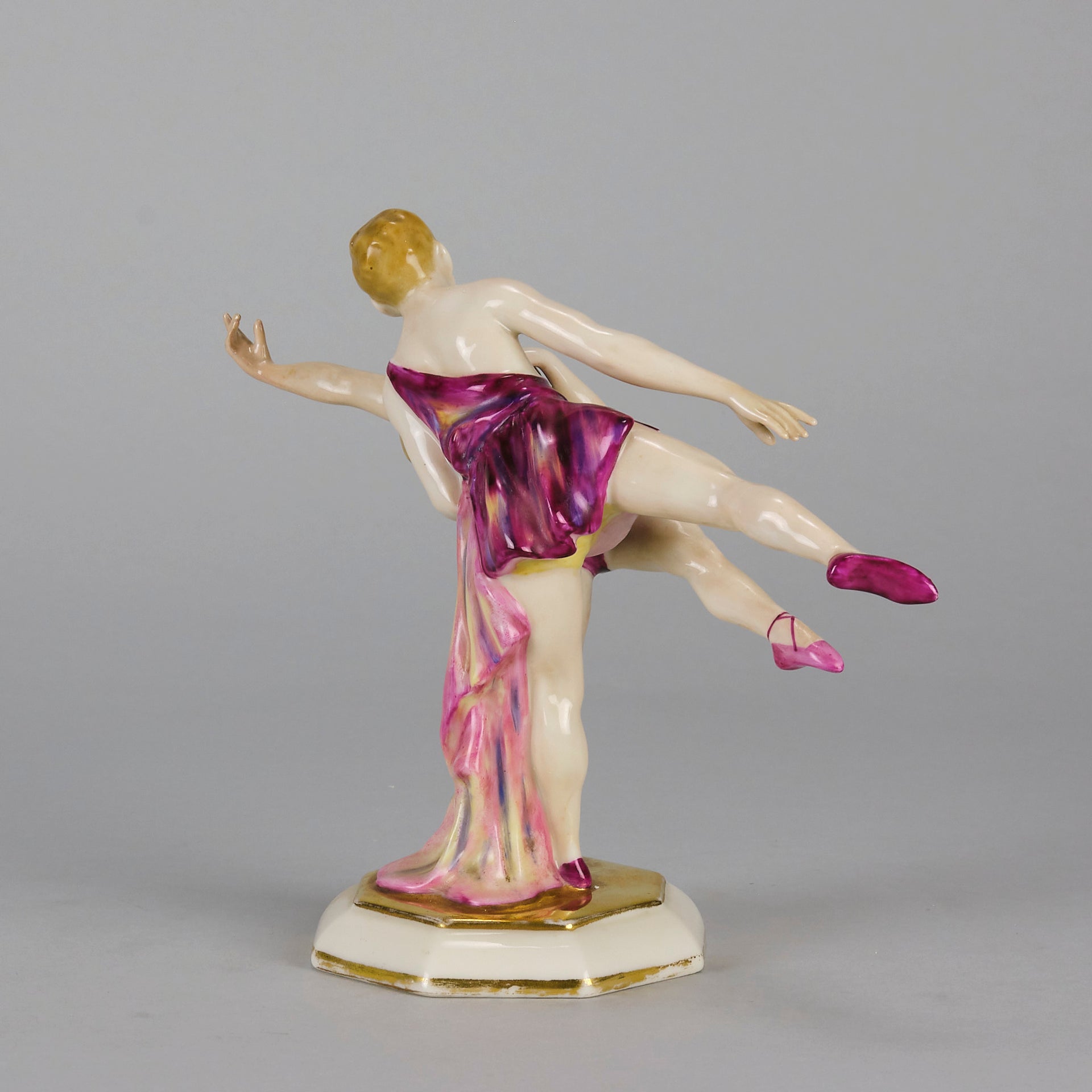 Art Deco Dancers - Sitzendorf Porcelain - Hickmet Fine Arts 