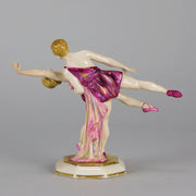 Art Deco Dancers - Sitzendorf Porcelain - Hickmet Fine Arts 