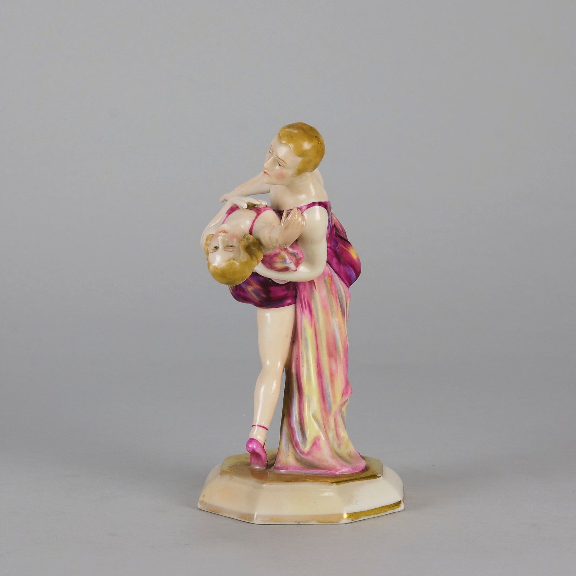 Art Deco Dancers - Sitzendorf Porcelain - Hickmet Fine Arts 