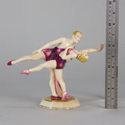 Art Deco Dancers - Sitzendorf Porcelain - Hickmet Fine Arts 