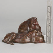 Asian Bronze Rabbits - Animalier Bronze - Hickmet Fine Arts 