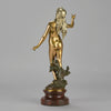 Wood Nymph - Auguste Moreau Bronze - Hickmet Fine Arts