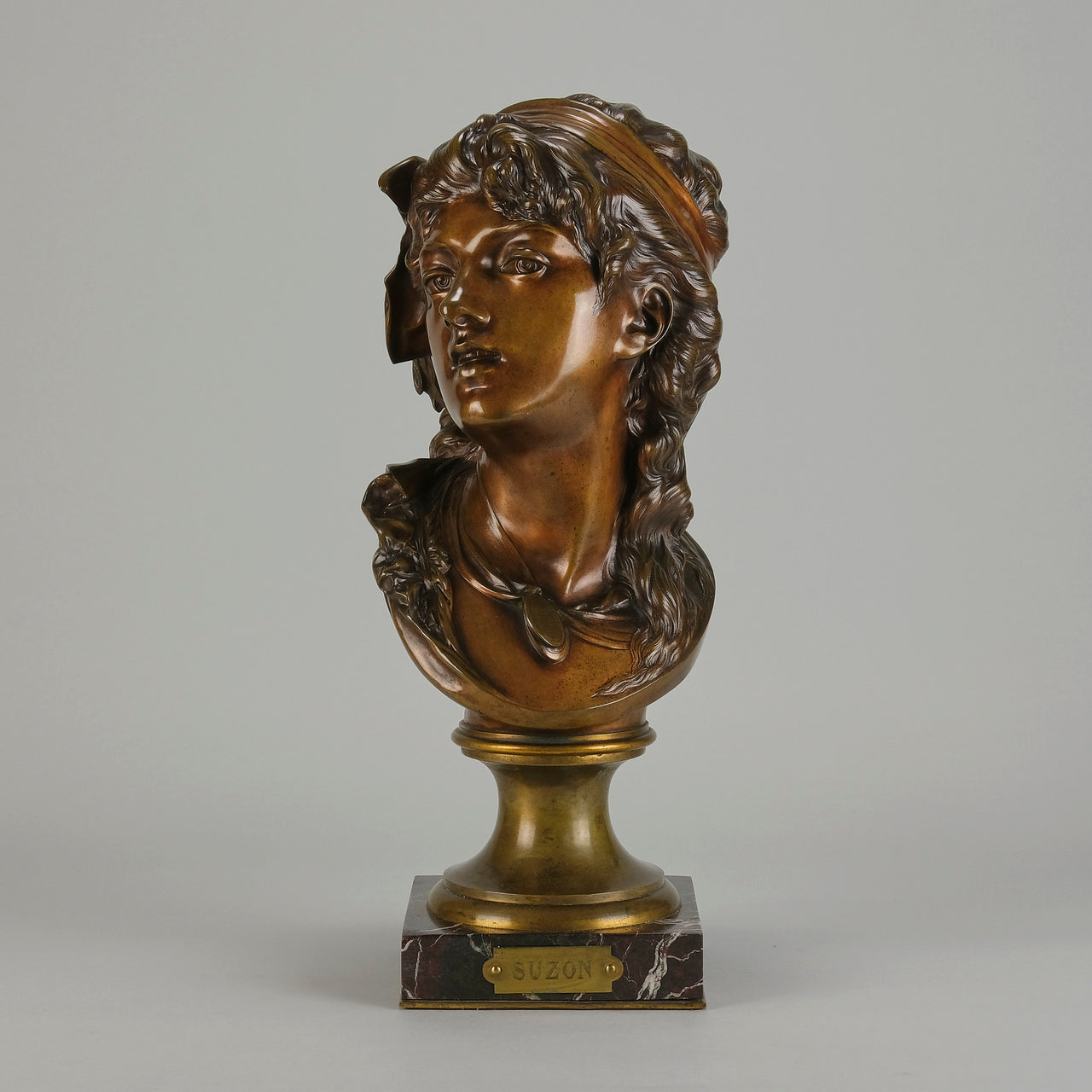 Rodin Bronze - Suzon Bronze Bust - Hickmet Fine Arts 