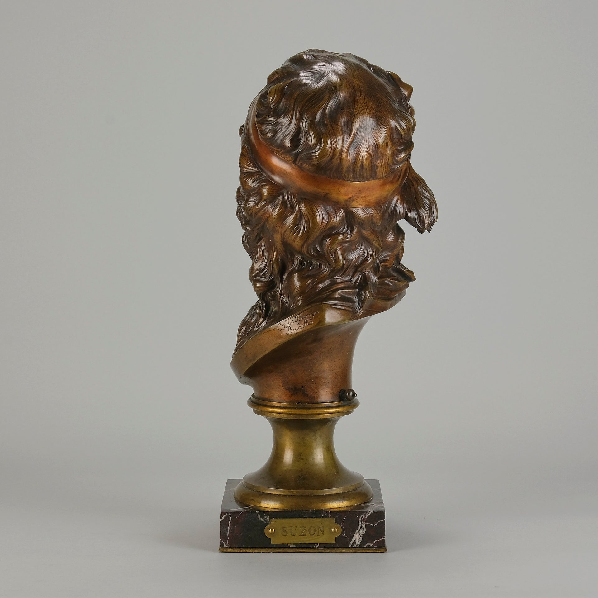 Rodin Bronze - Suzon Bronze Bust - Hickmet Fine Arts 