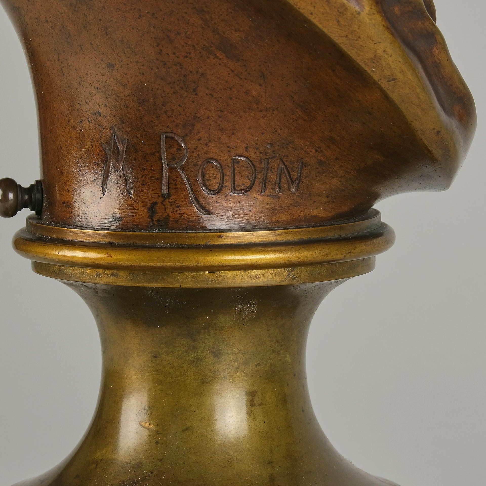 Rodin Bronze - Suzon Bronze Bust - Hickmet Fine Arts 