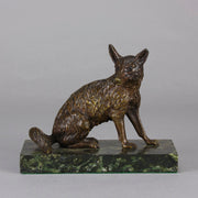 Vienna Bronze Fox - Antique Bronze - Hickmet Fine Arts