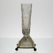Baccarat Glass - Bacarrat Glass Dragonfly Vase - Hickmet Fine Arts