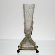 Baccarat Glass - Bacarrat Glass Dragonfly Vase - Hickmet Fine Arts