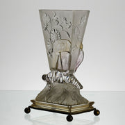 Baccarat Glass - Bacarrat Glass Dragonfly Vase - Hickmet Fine Arts