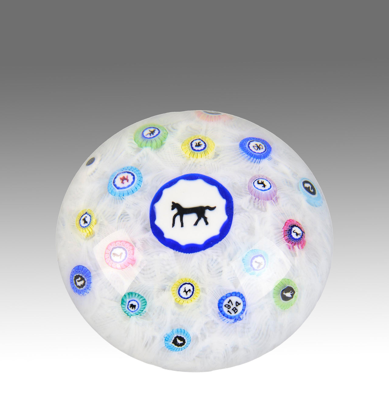 "Horse Paperweight" by Baccarat