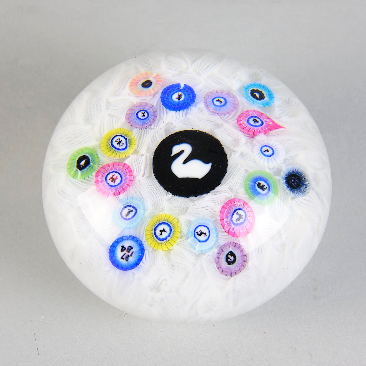 Baccarat Swan Paperweight - Bacarrat Glass - Hickmet Fine Arts