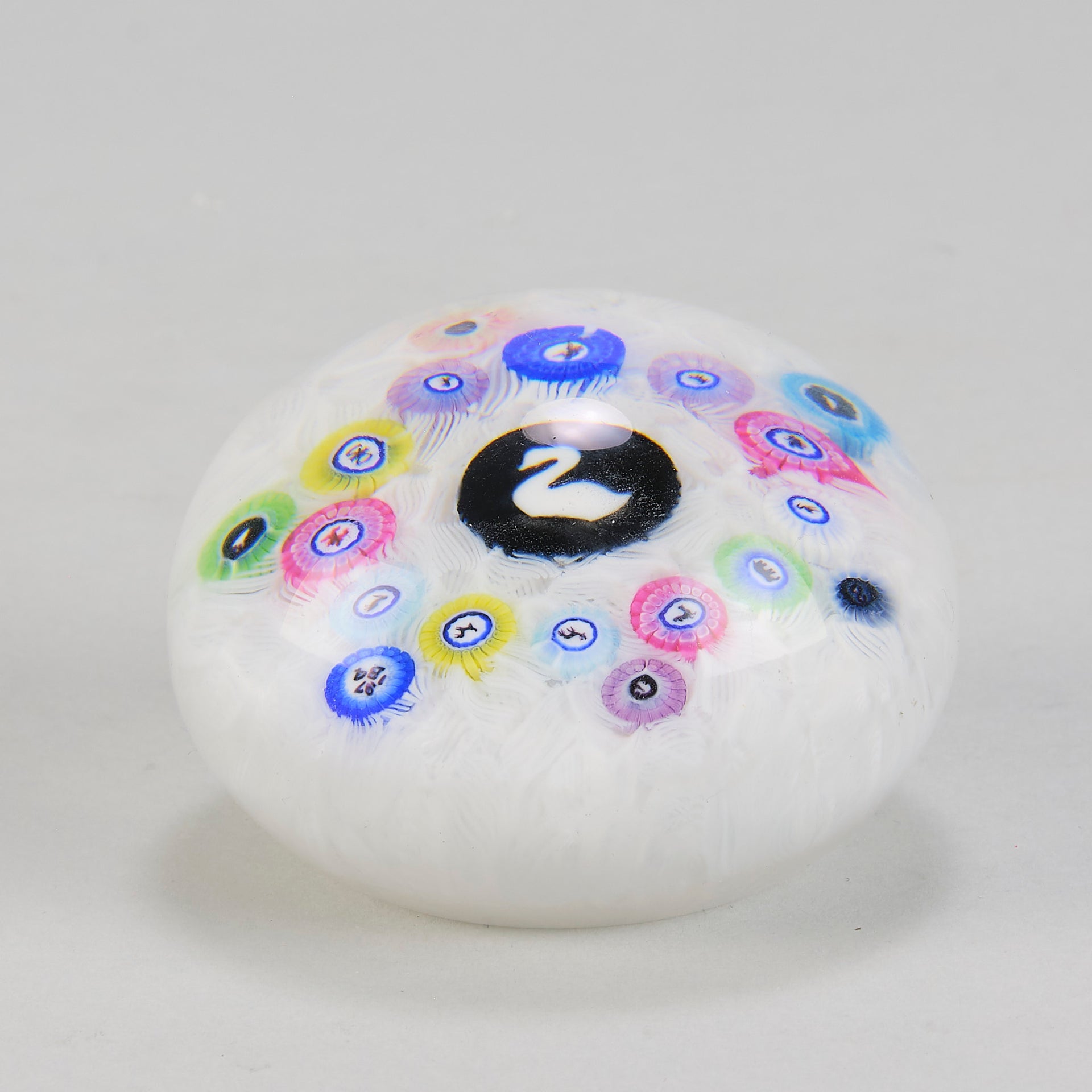 Baccarat Swan Paperweight - Bacarrat Glass - Hickmet Fine Arts