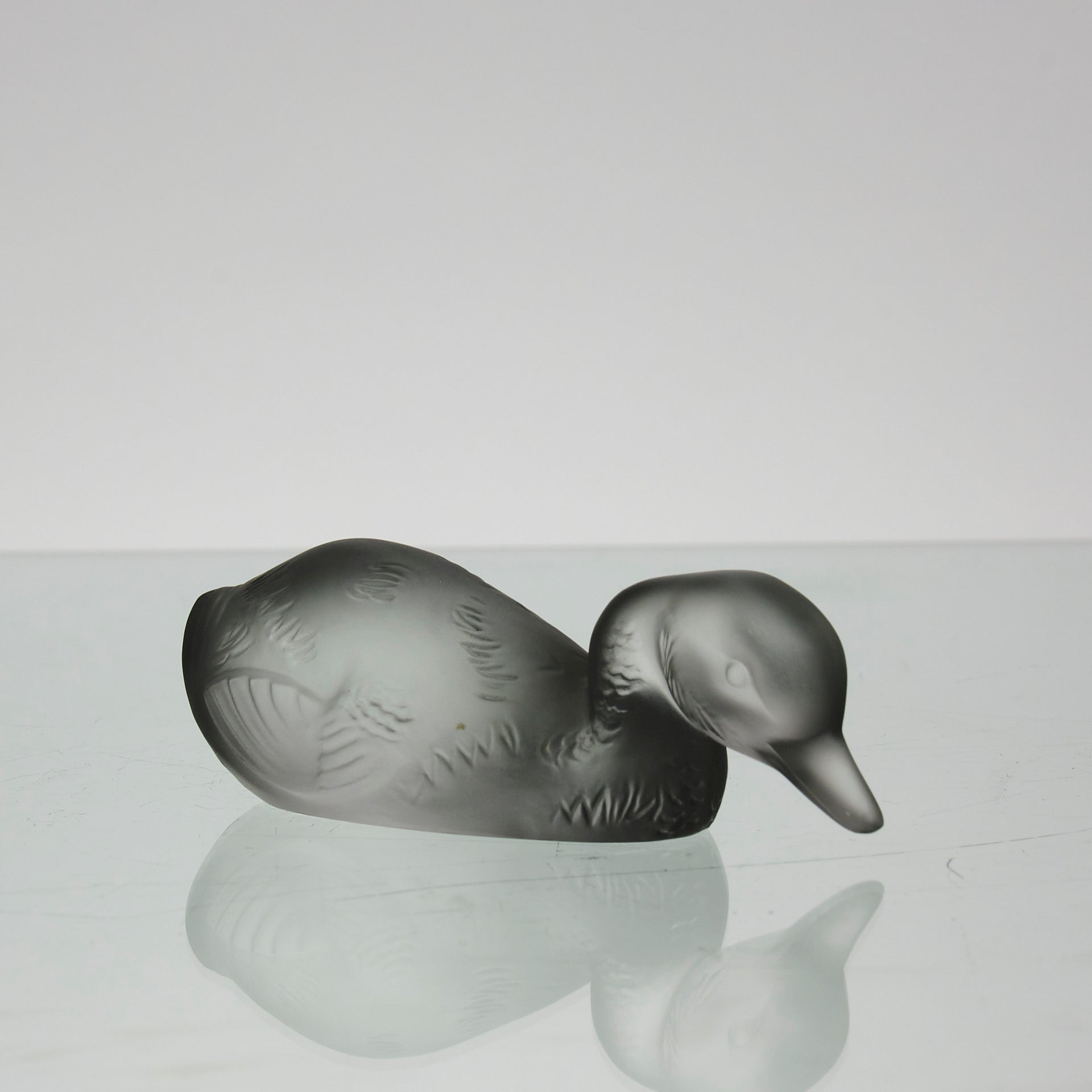 Baccarat Glass - Bacarrat Glass Duck - Hickmet Fine Arts