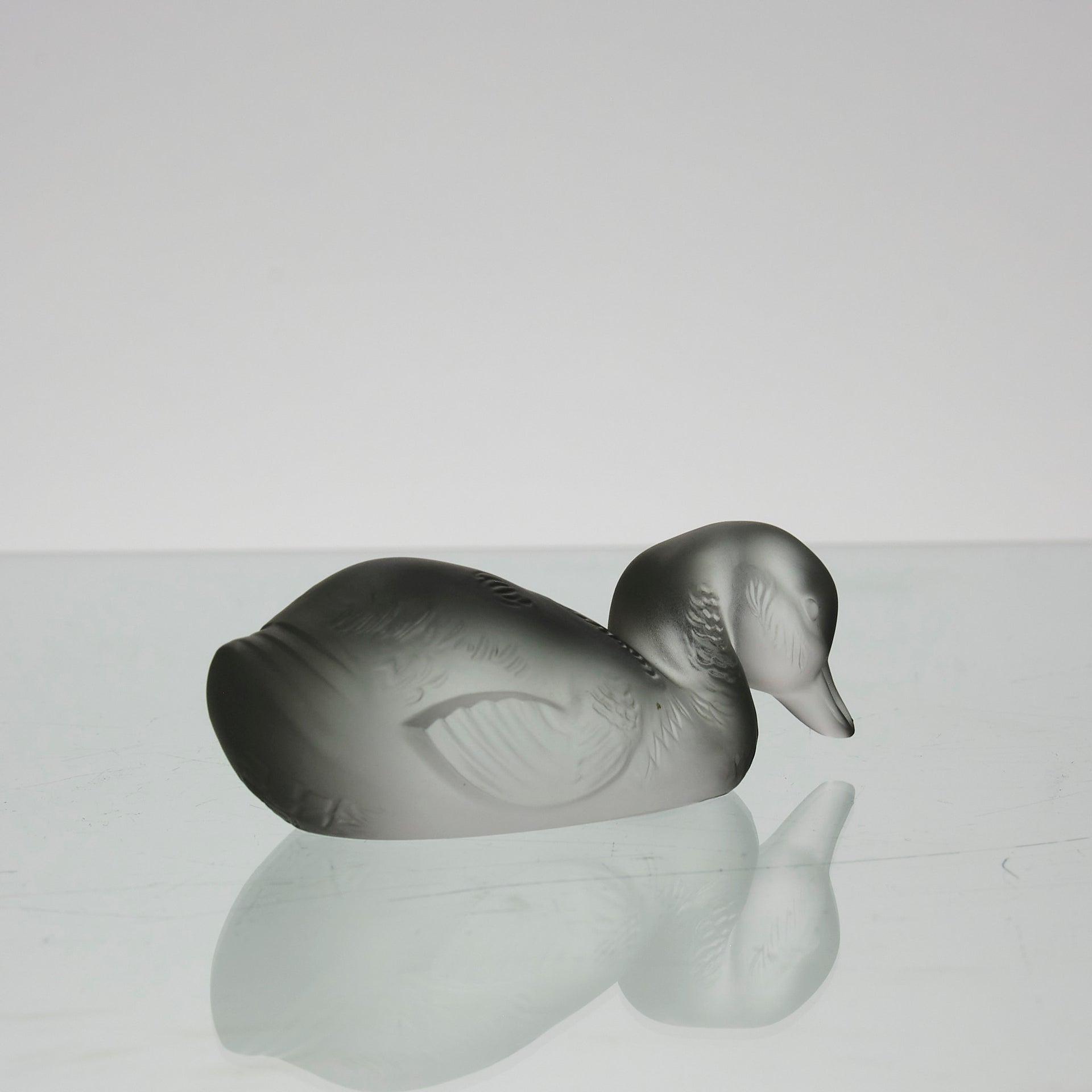 Baccarat Glass - Bacarrat Glass Duck - Hickmet Fine Arts
