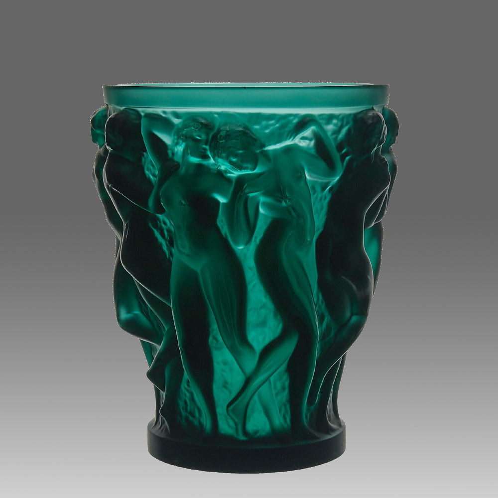 Bacchantes Vase - Lalique For Sale - Hickmet Fine Arts