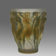 Rene Lalique Bacchantes Vase - Art Deco Vase - Hickmet Fine Arts