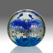 Murano glass aquarium by Barbini