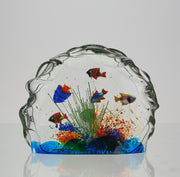 Murano glass aquarium