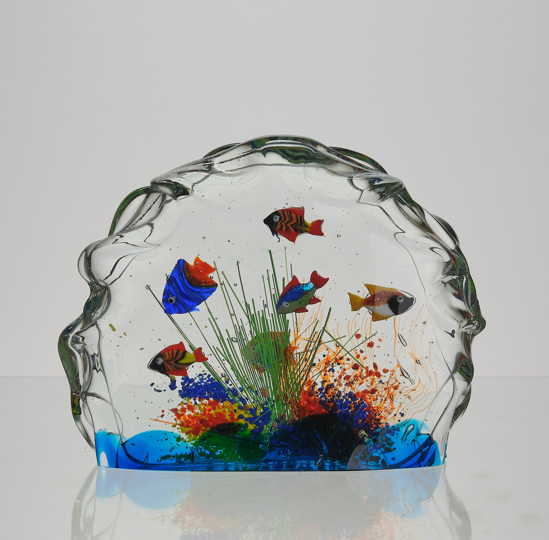 Murano glass aquarium