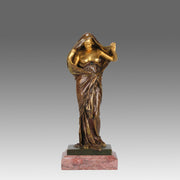 Nature Revealing - Ernest Barrias Bronze - Hickmet Fine Arts