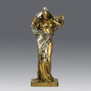 Nature Revealing her Secrets to Science - Ernest Barrias - Antique Bronze - Hickmet Fine Arts