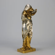 Nature Revealing her Secrets to Science - Ernest Barrias - Antique Bronze - Hickmet Fine Arts