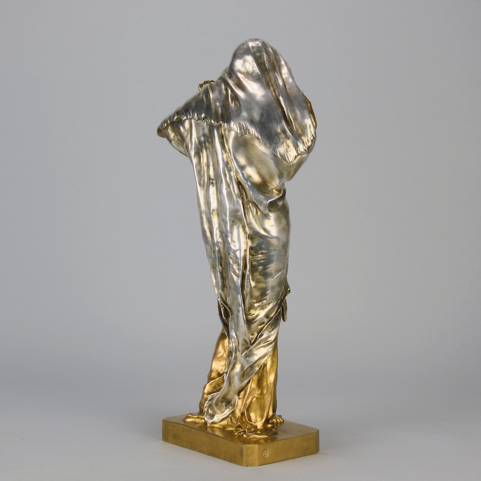 Nature Revealing her Secrets to Science - Ernest Barrias - Antique Bronze - Hickmet Fine Arts