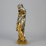 Nature Revealing her Secrets to Science - Ernest Barrias - Antique Bronze - Hickmet Fine Arts