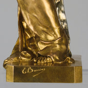 Nature Revealing her Secrets to Science - Ernest Barrias - Antique Bronze - Hickmet Fine Arts