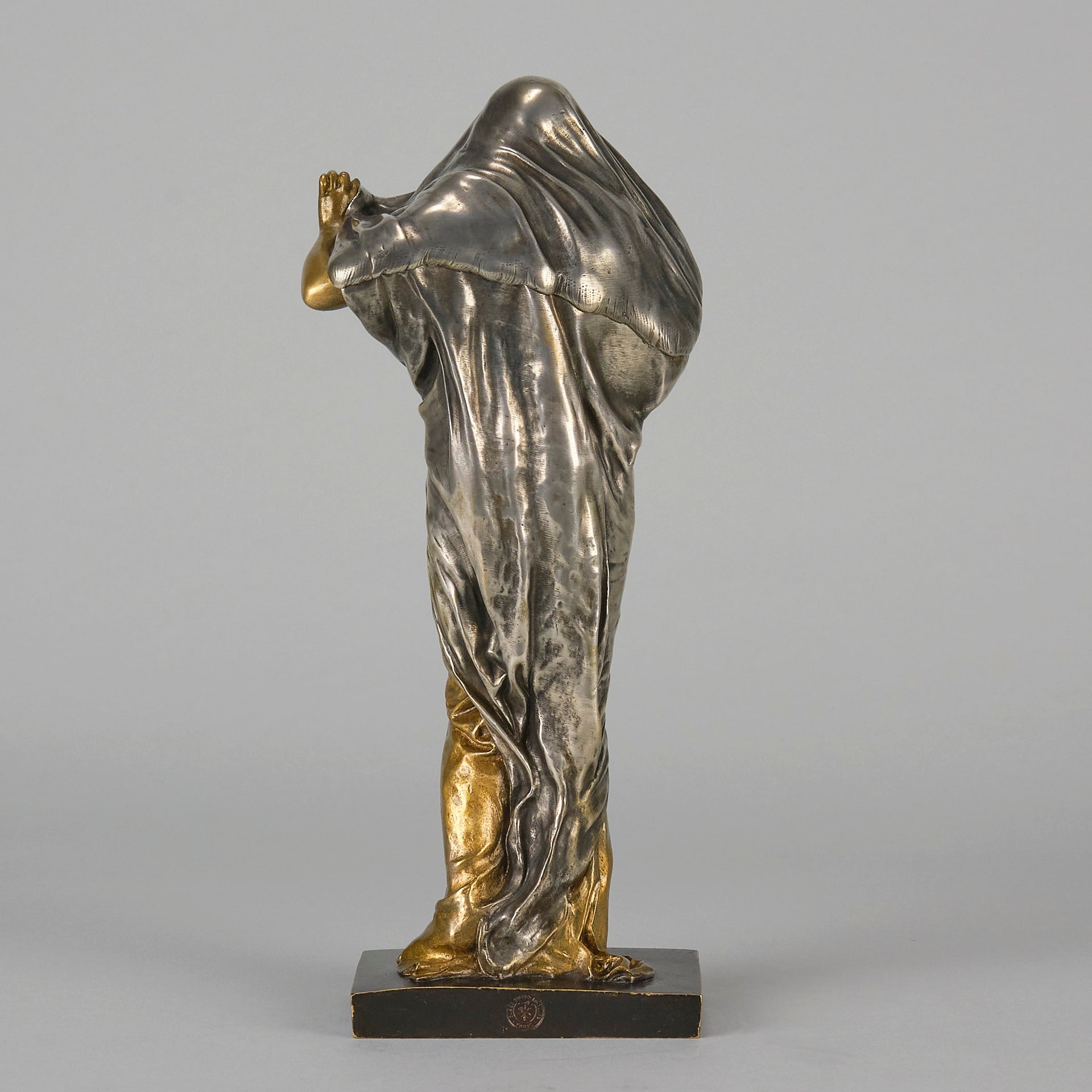 Nature Revealing - Ernest Barrias Bronze - Hickmet Fine Arts