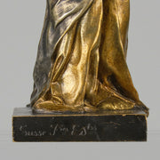 Nature Revealing - Ernest Barrias Bronze - Hickmet Fine Arts